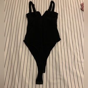 Free People black bodysuit